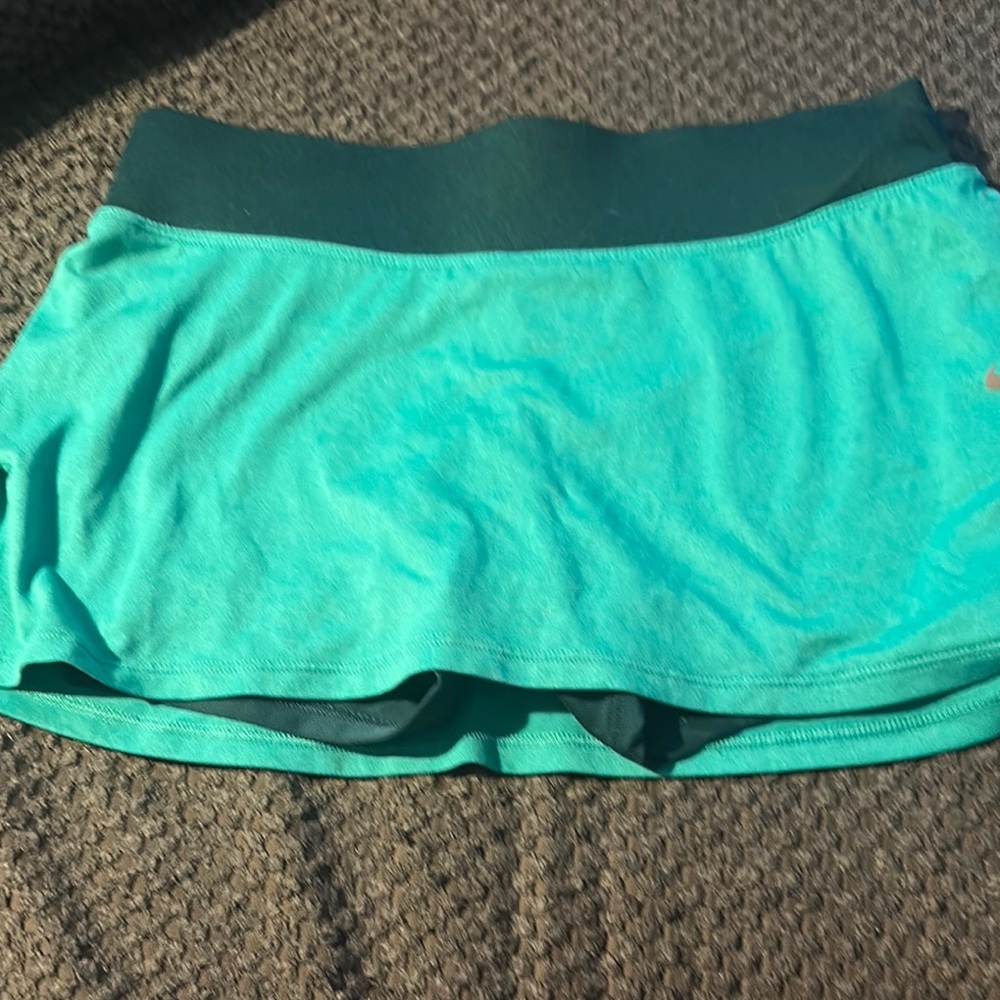 Nike Green Skater Mini Skirt Athletic